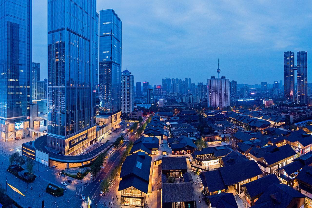 Chengdu Cloud Service Apartment Chunxi Taikoo Branch Eksteriør billede