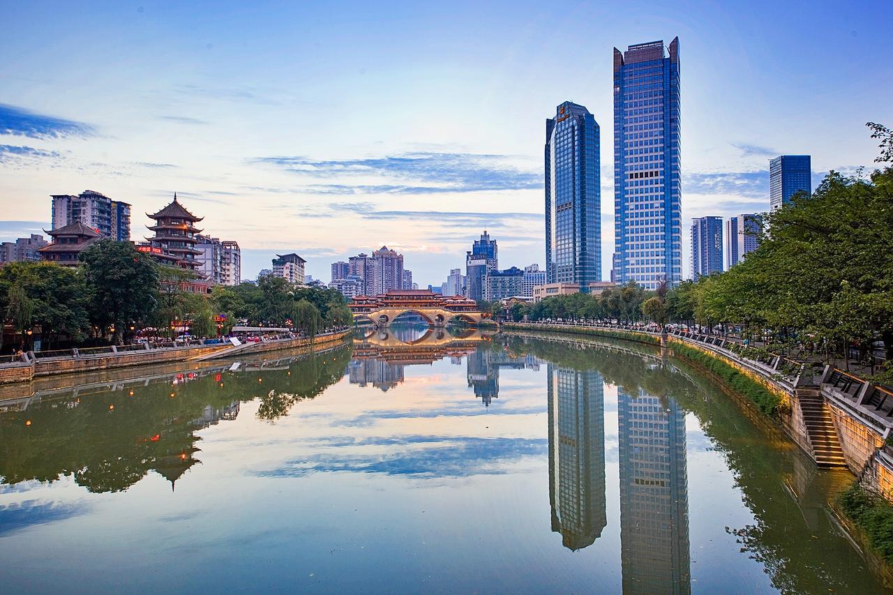 Chengdu Cloud Service Apartment Chunxi Taikoo Branch Eksteriør billede