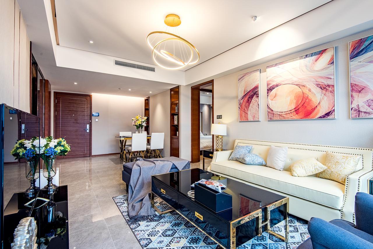 Chengdu Cloud Service Apartment Chunxi Taikoo Branch Eksteriør billede