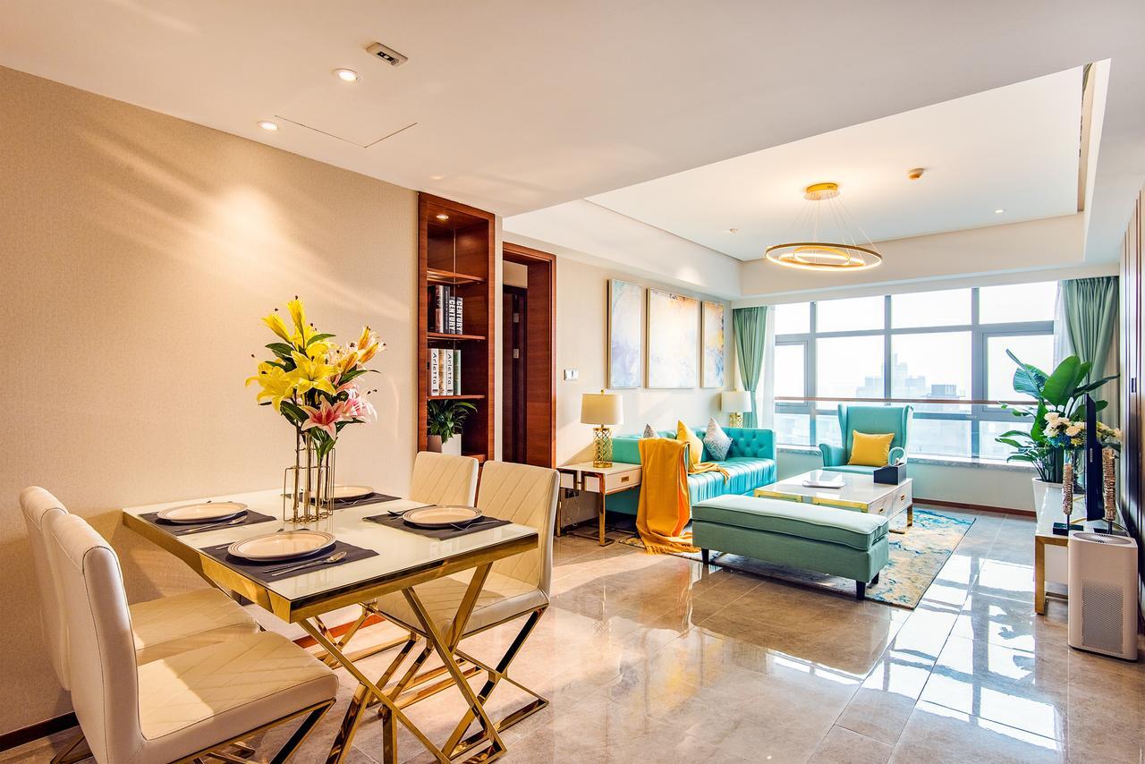 Chengdu Cloud Service Apartment Chunxi Taikoo Branch Eksteriør billede
