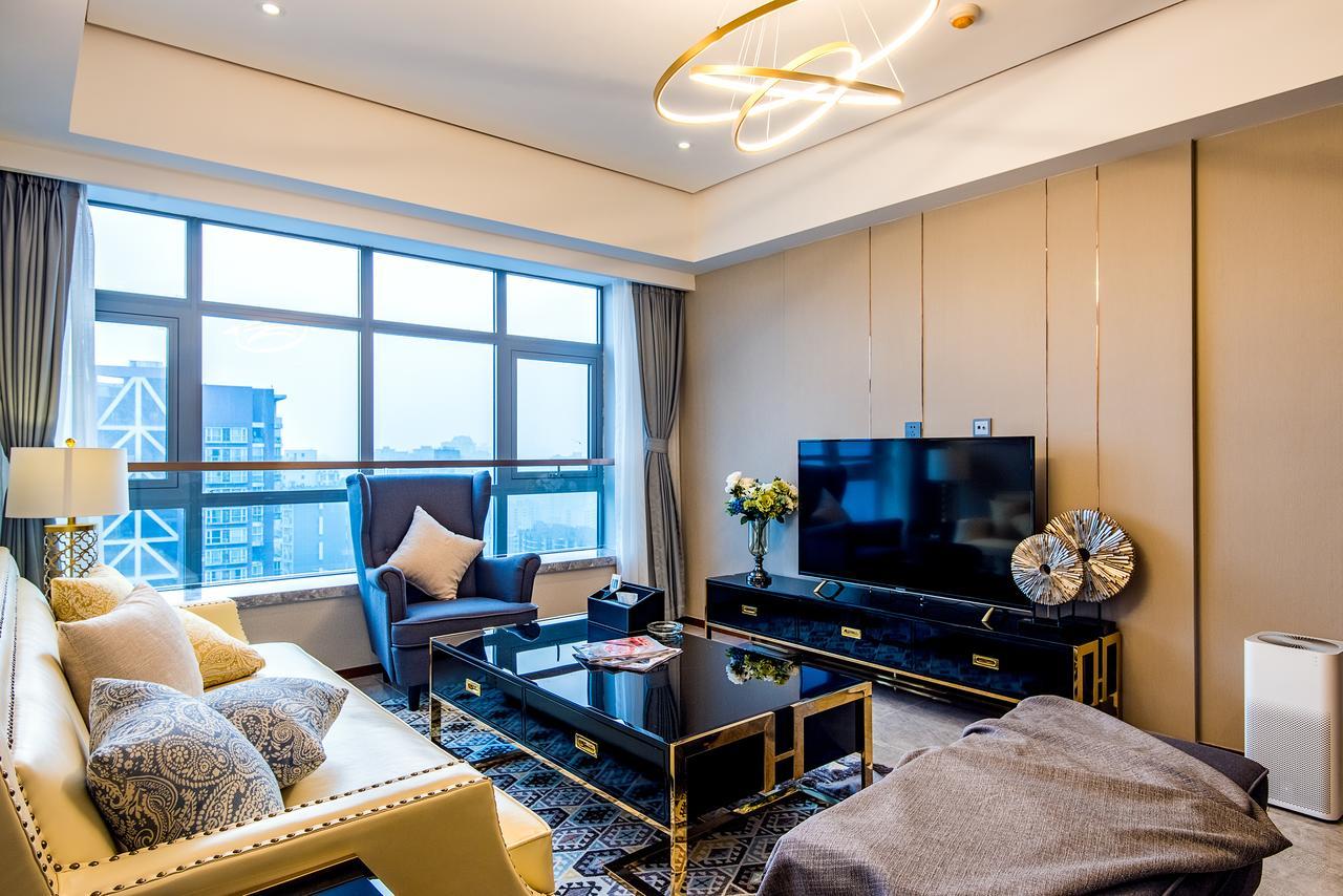 Chengdu Cloud Service Apartment Chunxi Taikoo Branch Eksteriør billede