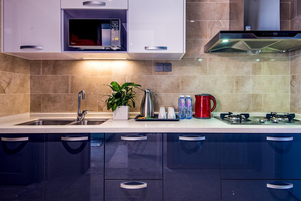 Chengdu Cloud Service Apartment Chunxi Taikoo Branch Eksteriør billede