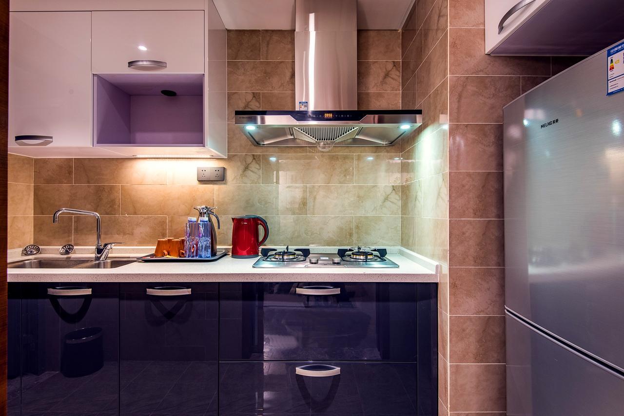 Chengdu Cloud Service Apartment Chunxi Taikoo Branch Eksteriør billede