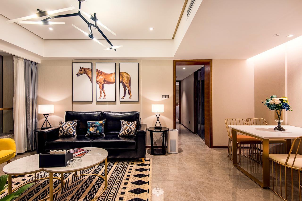 Chengdu Cloud Service Apartment Chunxi Taikoo Branch Eksteriør billede