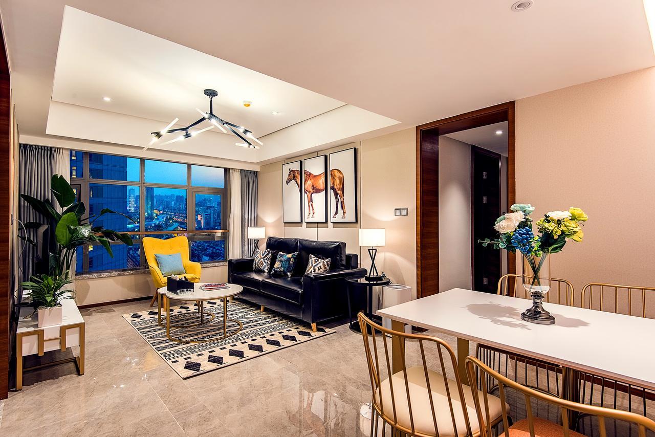 Chengdu Cloud Service Apartment Chunxi Taikoo Branch Eksteriør billede