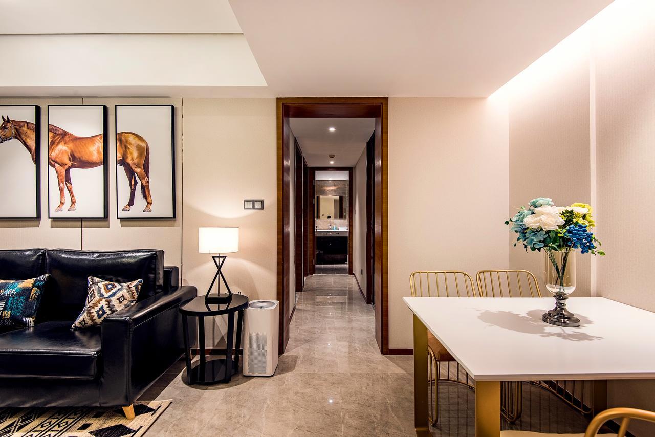 Chengdu Cloud Service Apartment Chunxi Taikoo Branch Eksteriør billede