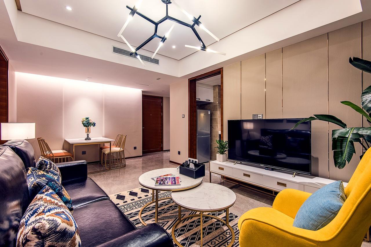 Chengdu Cloud Service Apartment Chunxi Taikoo Branch Eksteriør billede