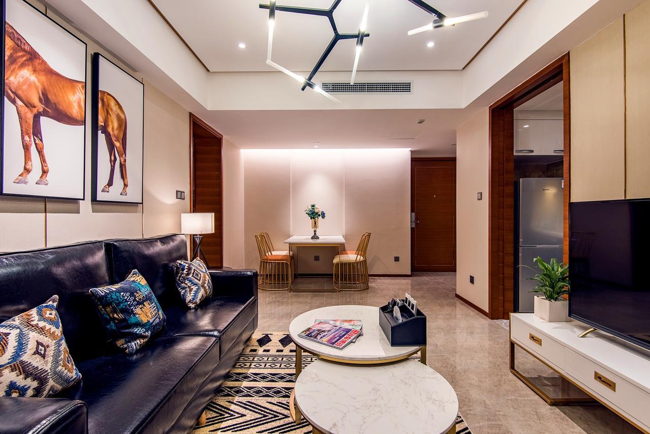 Chengdu Cloud Service Apartment Chunxi Taikoo Branch Eksteriør billede