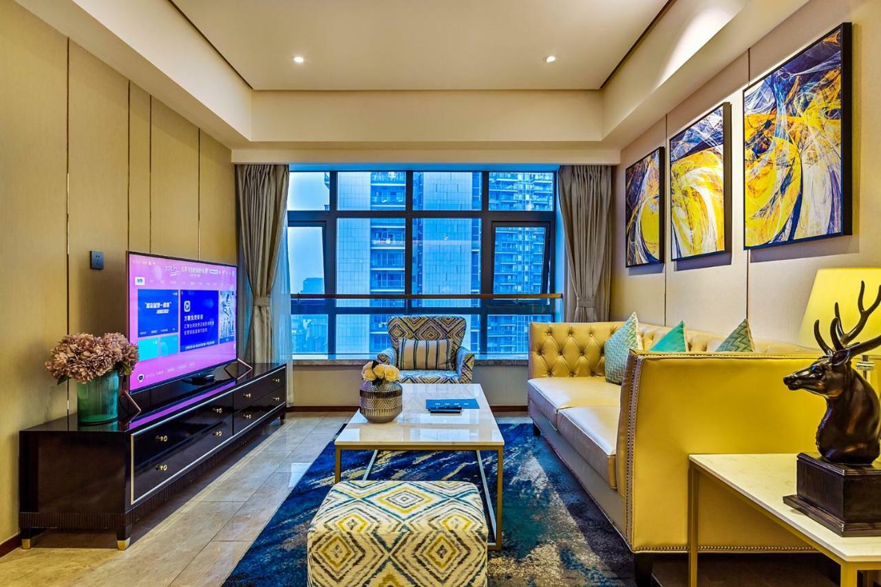 Chengdu Cloud Service Apartment Chunxi Taikoo Branch Eksteriør billede